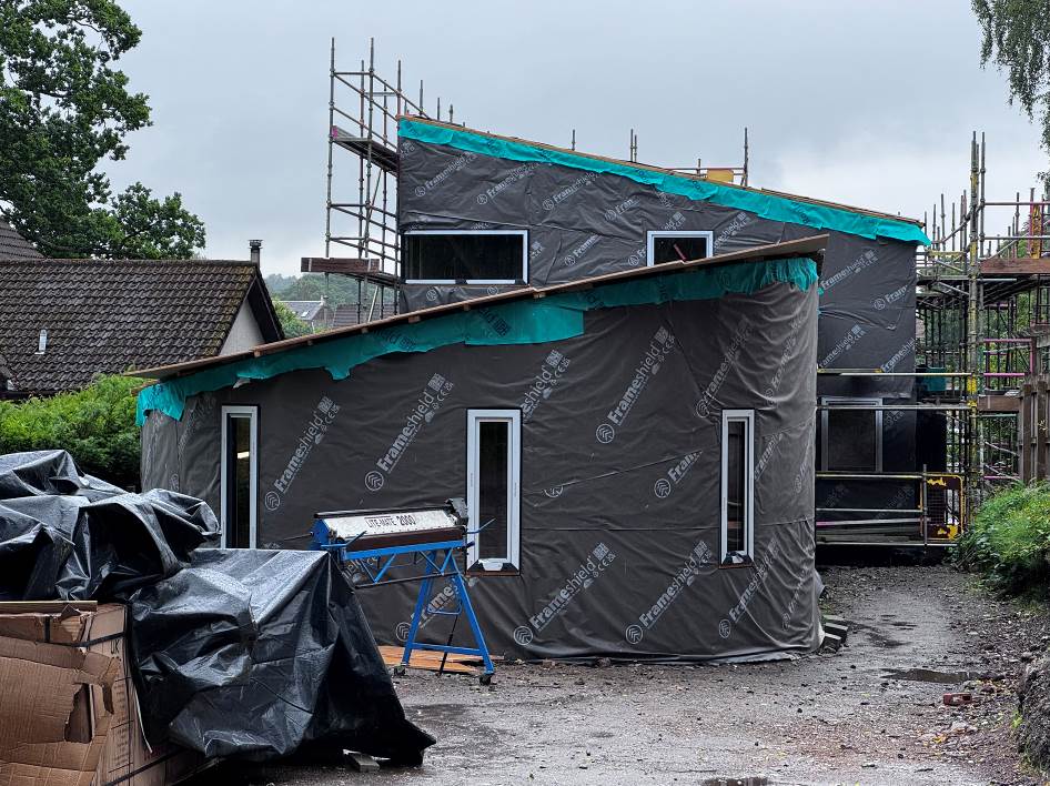 Development Funding For a Large Detached House In Loch Lomond